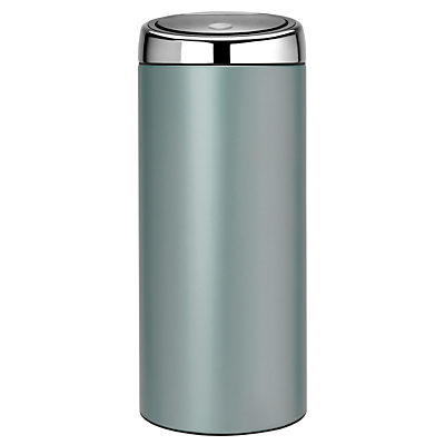 Brabantia Touch Bin, Metallic Mint, 30L Brabantia Touch Bin, Metallic Mint, 30L